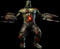 Menu splash screen of the Fleshpound during the Halloween events.
