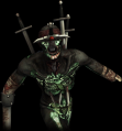 The main menu splash screen of the Gorefast during the Halloween Sideshow event.