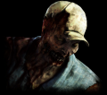 The main menu splash screen of the Husk during the Hillbilly Horror event.