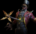 The main menu splash screen of the Patriarch during the Summer Sideshow event.
