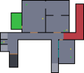 Map of the middle floor.
