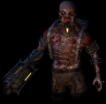 The main menu splash screen of the Husk.