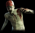 The main menu splash screen of the Clot during the HillBilly Horror event.