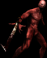 The main menu splash screen of the Gorefast.